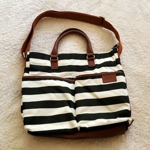 Hip club diaper bag